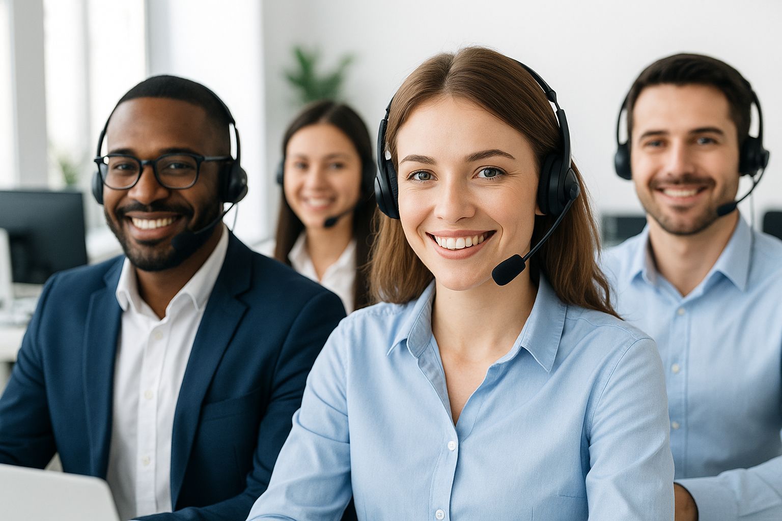 Het team van Telecontact